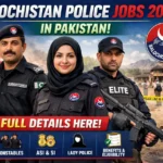 Balochistan Police Jobs 2026 in Pakistan | Full Details Here