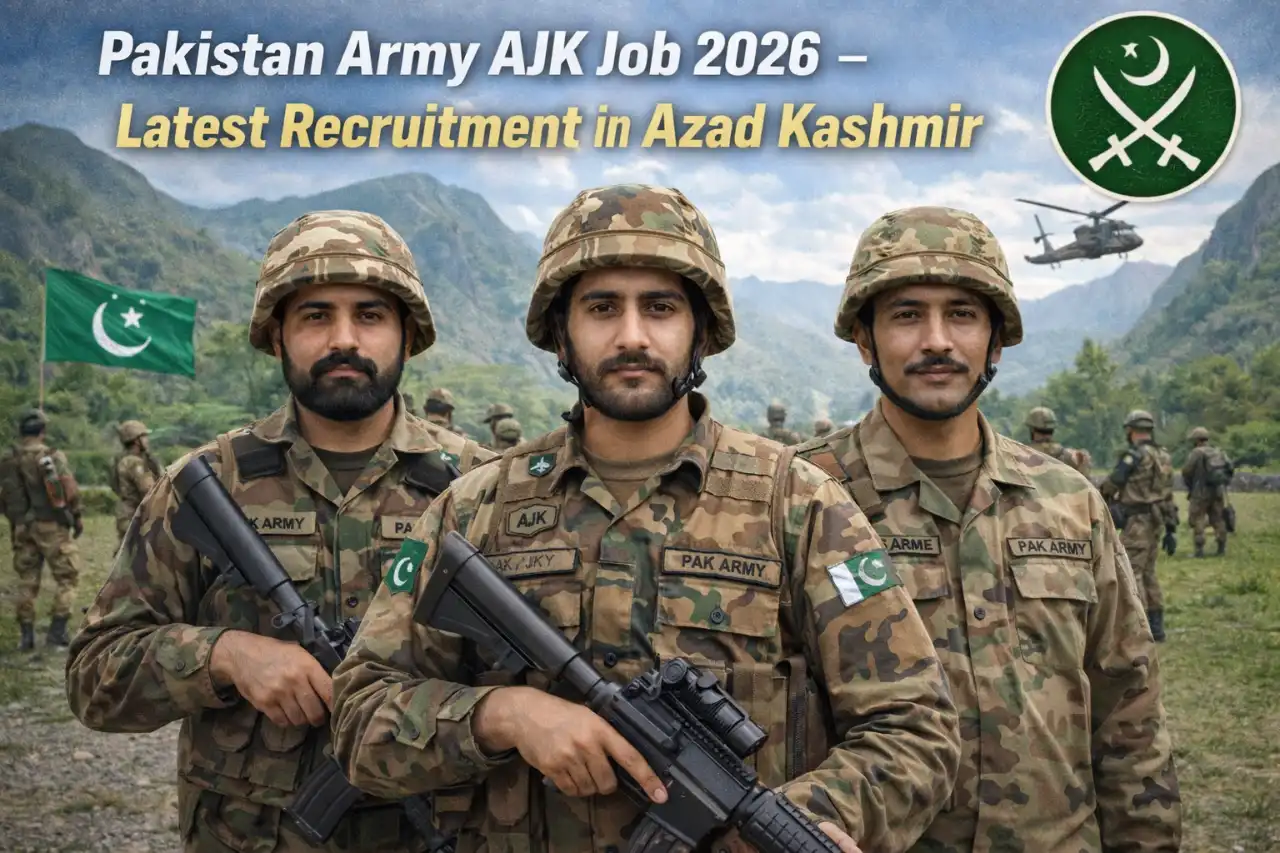 Pakistan Army AJK Job 2026 – Latest Recruitment in Azad Kashmir
