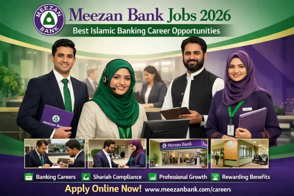 Meezan Bank Jobs 2026 – Best Islamic Banking Career Opportunities | Apply Online
